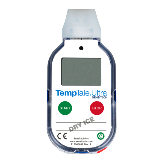 Sensitech TempTale Ultra Bedienungsanleitung