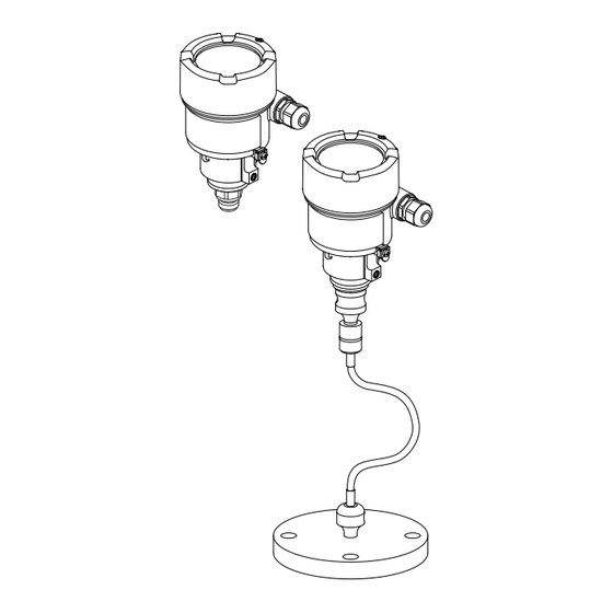 Endress+Hauser Cerabar PMP51B HART Kurzanleitung