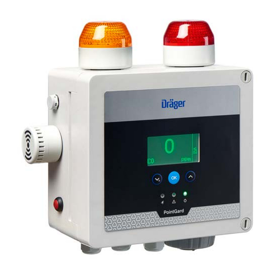 Dräger PointGard 3000 Serie Gebrauchsanweisung