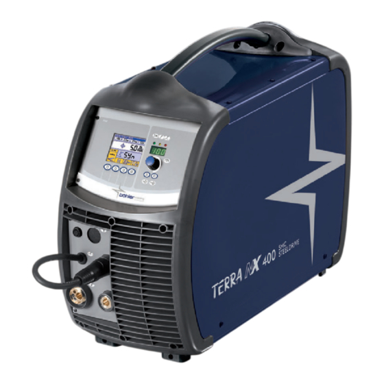 voestalpine Bohler TERRA NX 400 SMC SteelDrive Bedienungsanleitung