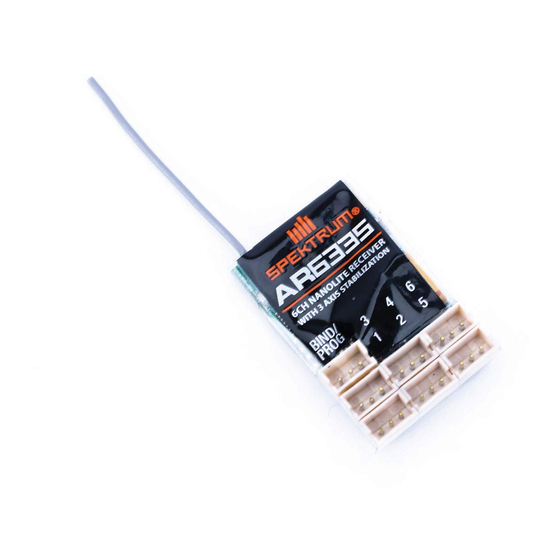 Spektrum AR6335 Handbücher