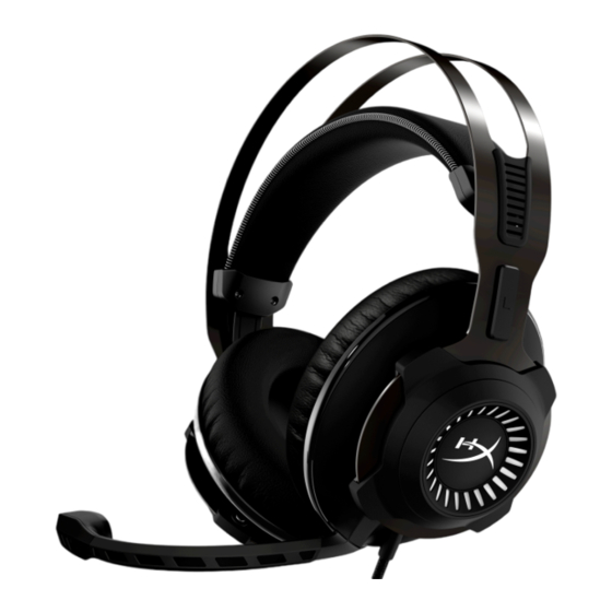 HyperX Cloud Revolver S series Anleitungen