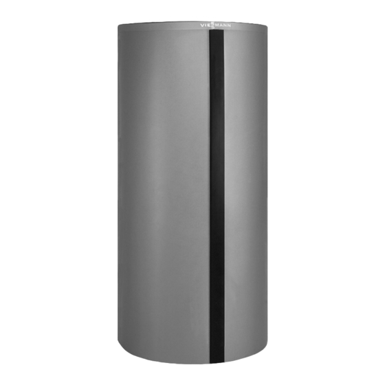 Viessmann Vitocell 100-E SVW Montage- Und Serviceanleitung
