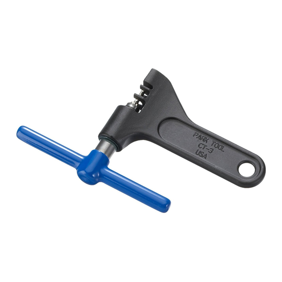 Park Tool CT-3 Bedienungsanleitung
