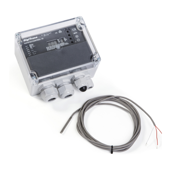 DigiTrace RAYSTAT-CONTROL-10 Bedienungsanleitung
