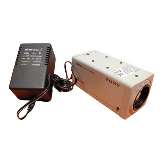 Sony Hyper HAD SSC-CX34P Bedienungsanleitung