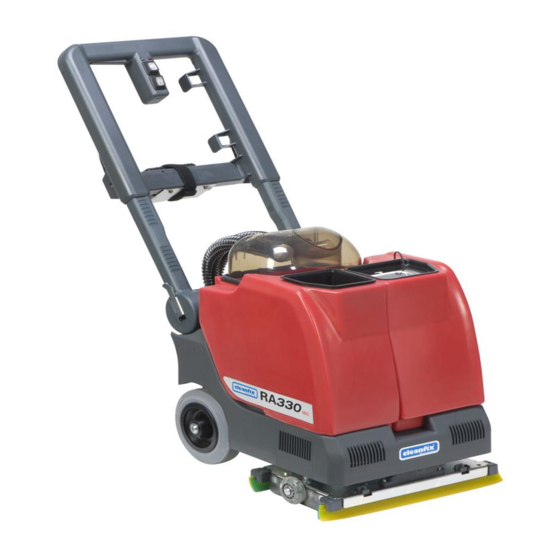 Cleanfix RA 300 E Bedienungsanleitung
