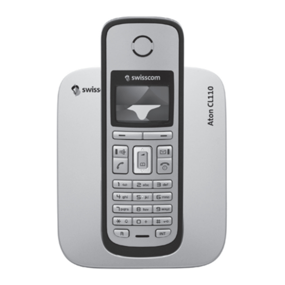 Swisscom Aton CL110 Bedienungsanleitung