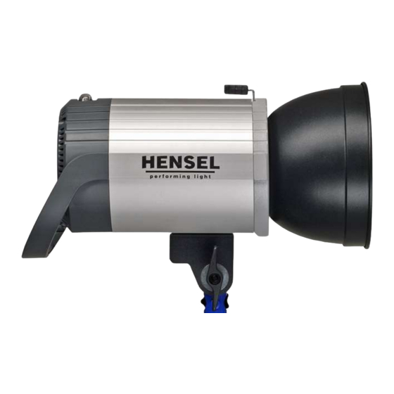 Hensel Expert Integra Plus Bedienungsanleitung