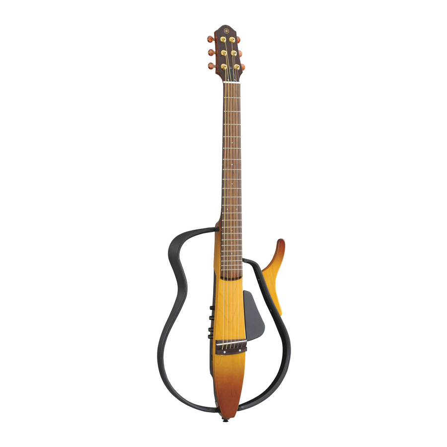 Yamaha SILENT Guitar SLG110S Bedienungsanleitung