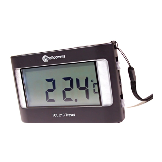 Amplicomms TCL 210 Travel Bedienungsanleitung