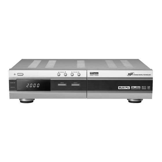HDT HSS-760A Bedienungsanleitung