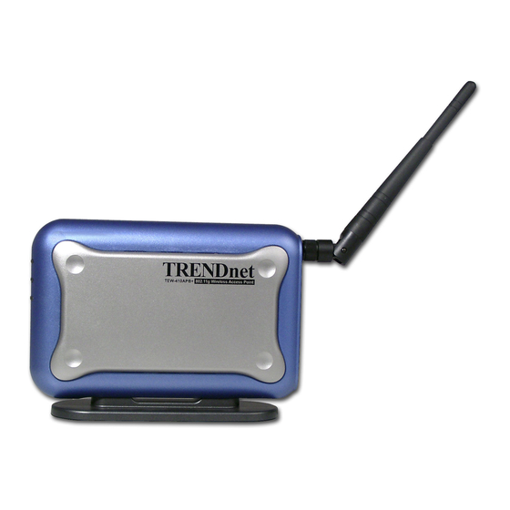 TRENDnet TEW-410APB Schnellinstallationsanleitung