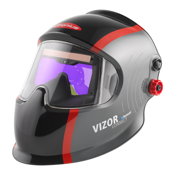 Fronius Vizor Connect Bedienungsanleitung