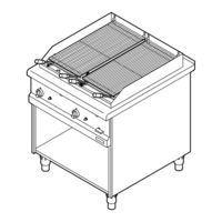Salvis Gas-Char Grill 800 Betriebsanleitung