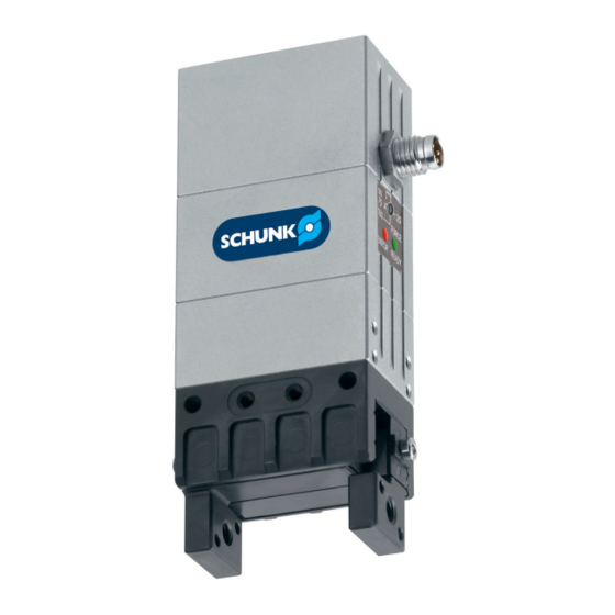 SCHUNK EGP series Handbücher