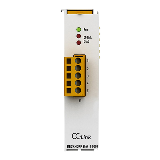 Beckhoff EL6711-0010 Dokumentation