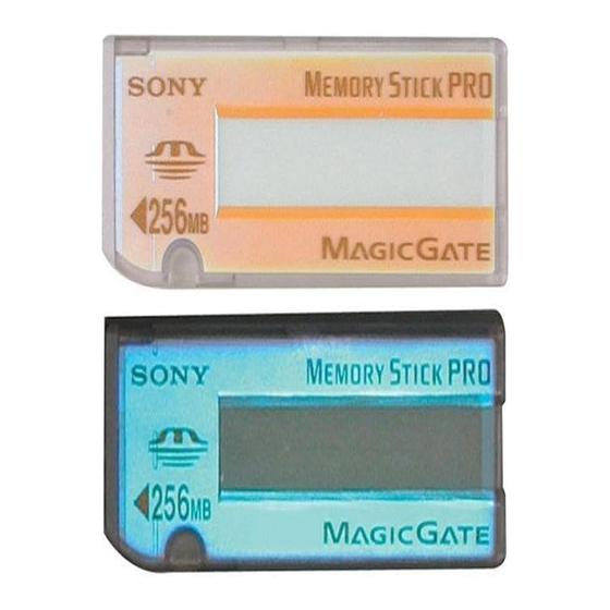 Sony MSX-256 Bedienungsanleitung