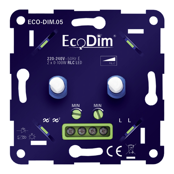 EcoDim ECO-DIM.05 Handbuch