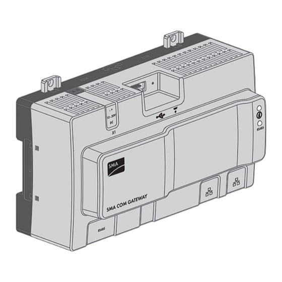 SMA COM GATEWAY COMGW-10 Schnelleinstieg