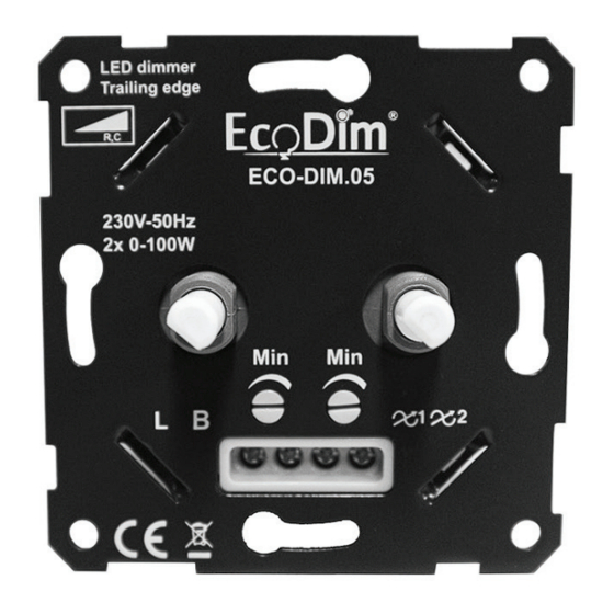EcoDim ECO-DIM.05 Handbuch