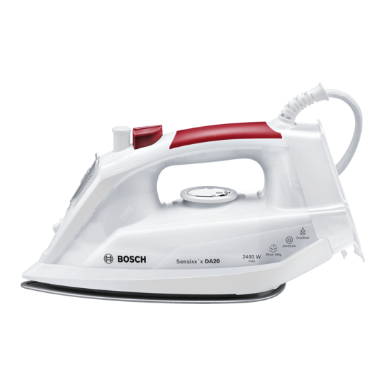 Bosch Sensixx’x TDA2024010 Gebrauchsanleitung