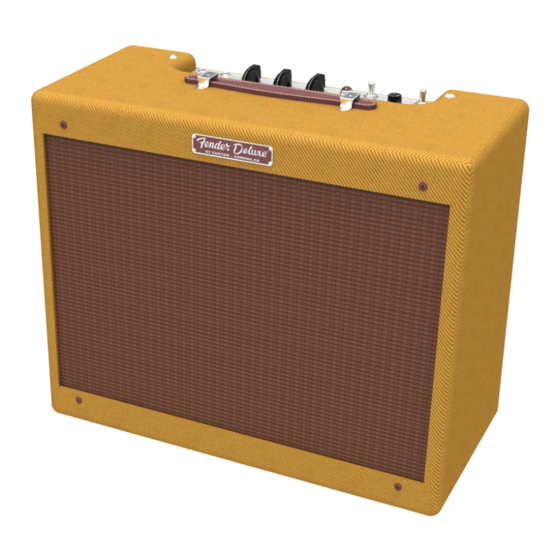Fender ’57 Custom Deluxe Bedienungshandbuch
