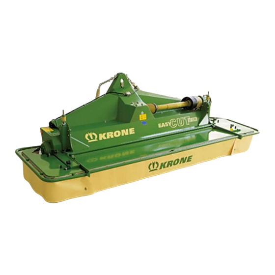 Krone EasyCut 28 CV Originalbetriebsanleitung