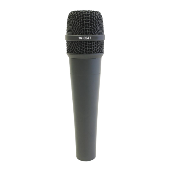 Beyerdynamic TG-X 47 Produktinformation