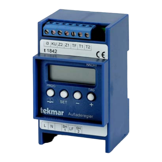 Tekmar D 184 Inbetriebnahme