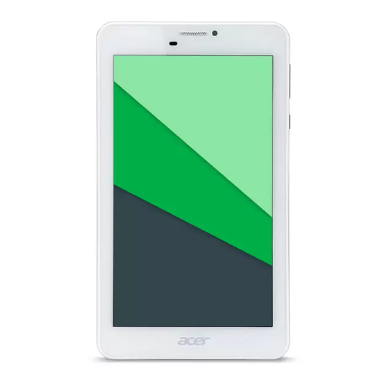 Acer Iconia Talk 7 Bedienungsanleitung