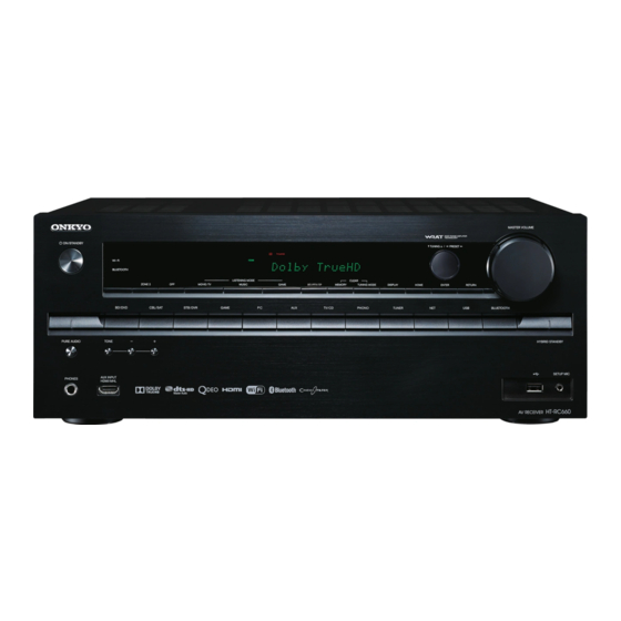 Onkyo HT-RC660 Anleitung