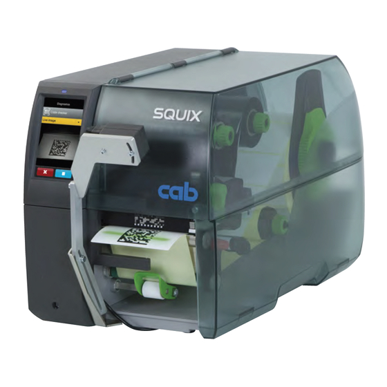 CAB CC200-SQ Montageanleitung
