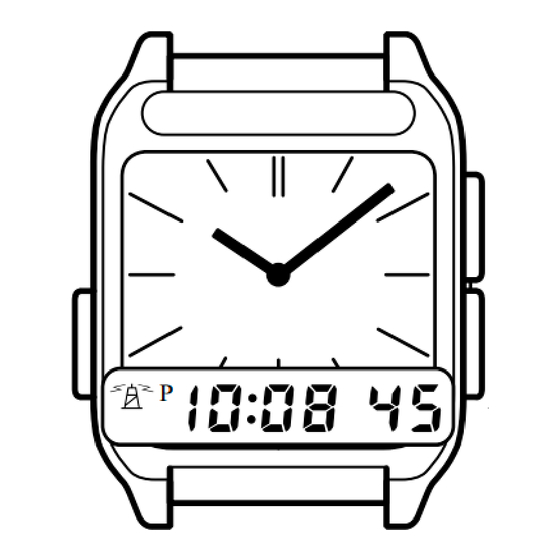 Casio QW-785 Allgemeine Anleitung