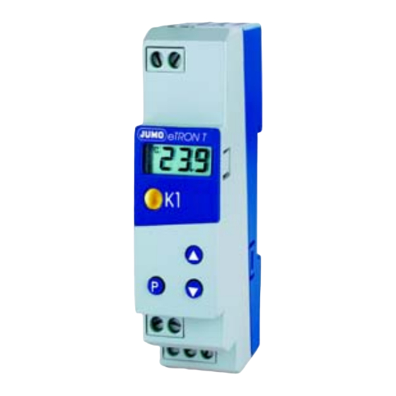 JUMO B 70.1050.0 Handbücher