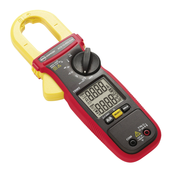 Amprobe ACD-14-PRO Bedienungsanleitung