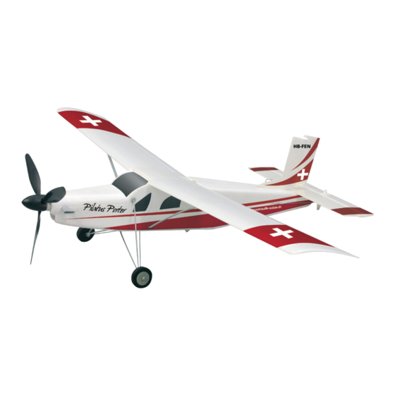 Jamara PC-6 Pilatus Gebrauchsanleitung