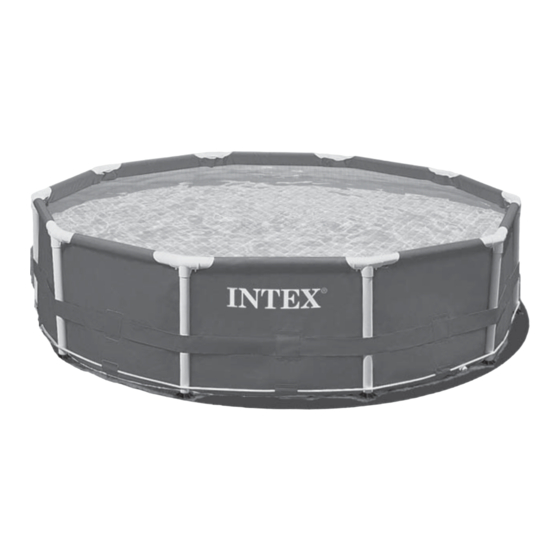 Intex Rahmen Pool 10' (305 cm) Benutzerhandbuch