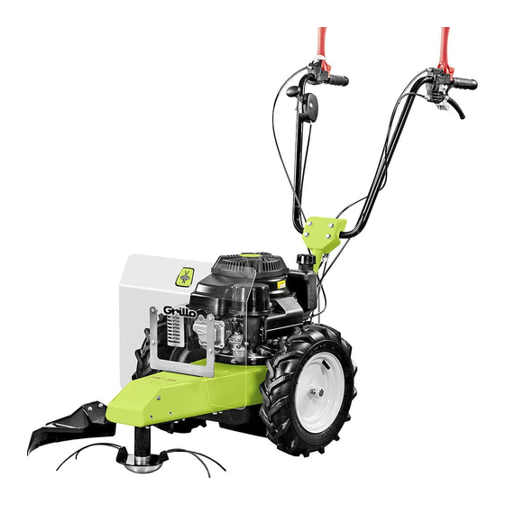 Grillo HWT 700 SUPERTRAC Bedienungsanleitung Und Ersatzteilliste
