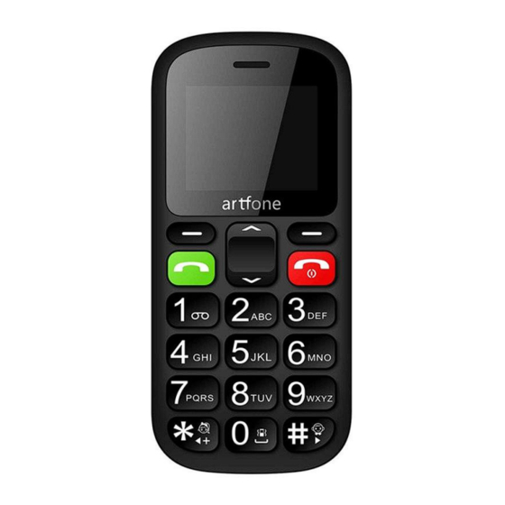 Artfone CS181 Bedienungsanleitung