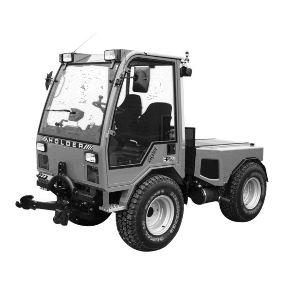Holder C-Trac 3.58 Betriebsanleitung