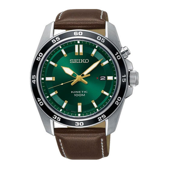 Seiko Kinetic SKA791P1 Bedienungsanleitung
