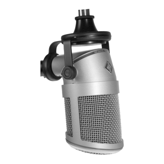 Neumann.Berlin BCM705 Bedienungsanleitung