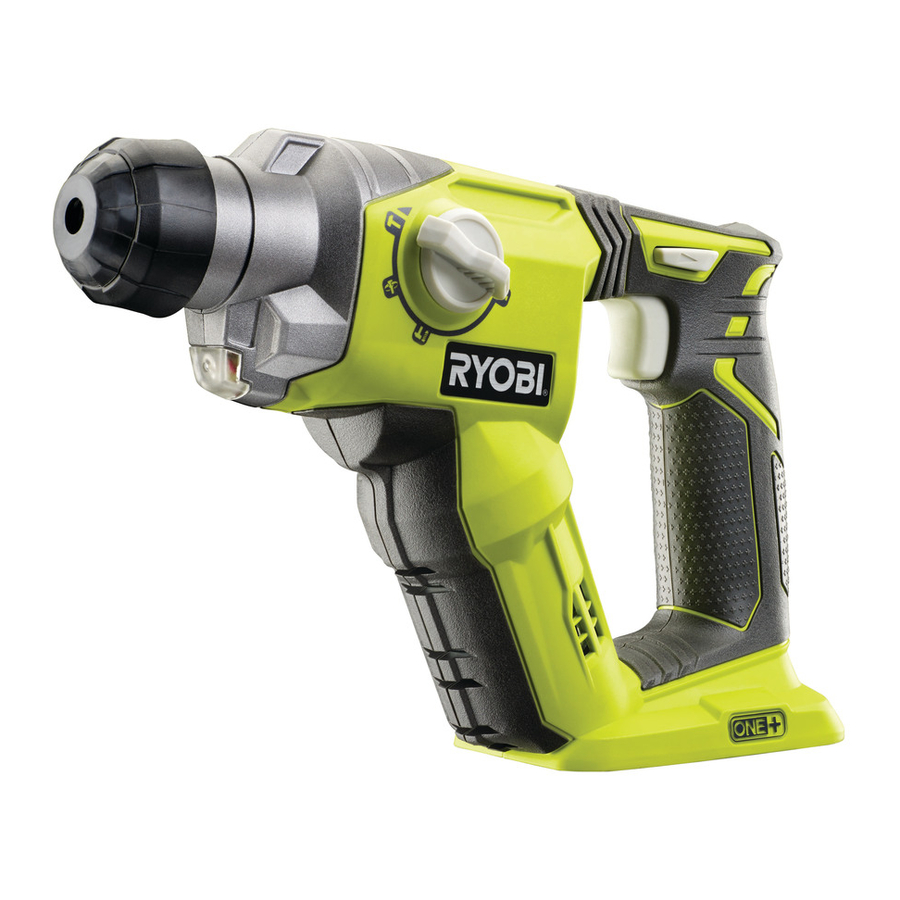 Ryobi R18SDS Übersetzung Der Originalanleitung
