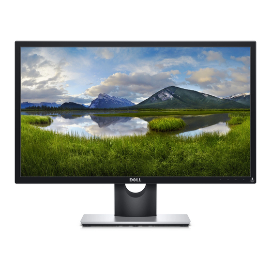 Dell SE2417HGX Bedienungsanleitung