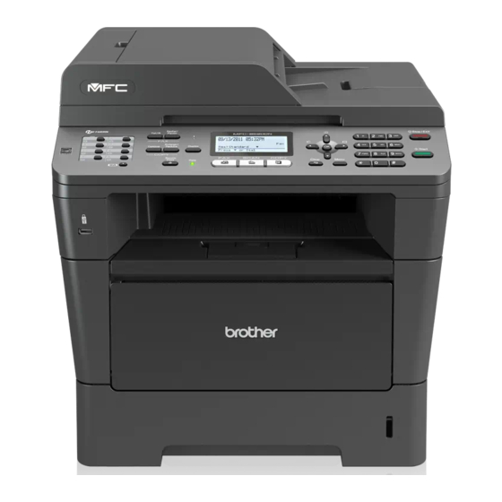 Brother MFC-8510DN Installationsanleitung