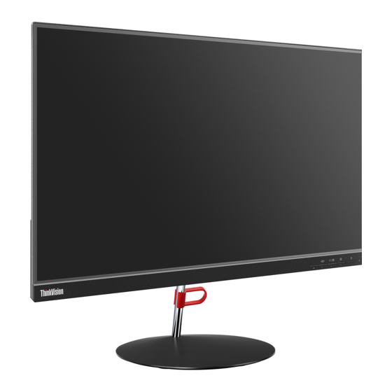 Lenovo ThinkVision X24-20 Bedienungsanleitung