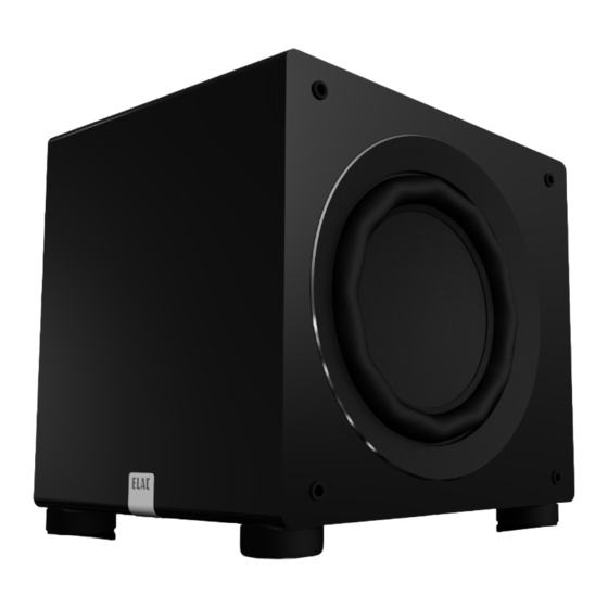 ELAC VARRO Dual Reference-Serie Bedienungsanleitung