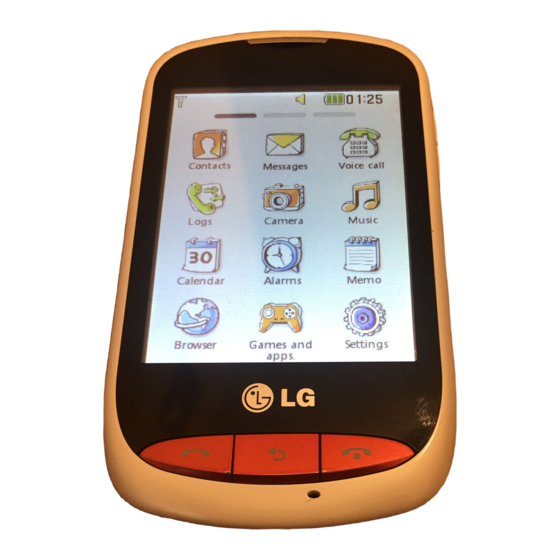 LG T310 Benutzerhandbuch