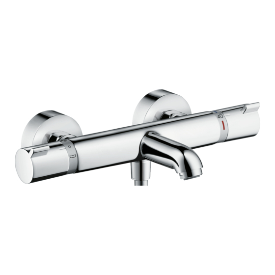 HANSGROHE Ecostat Comfort HQ 13112000 Gebrauchs- Und Montageanweisung